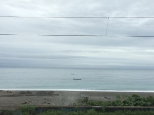 View from the train