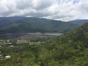 View of a reservoir