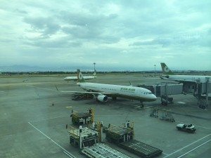 My plane to Tokyo