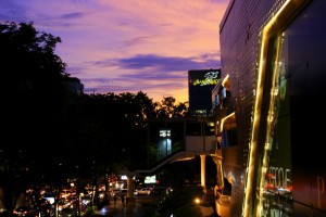 Sunset in Bangkok