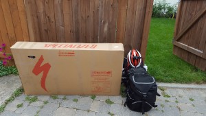 My saddle bags and bike