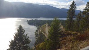 High Above Christina Lake