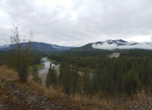 View of the valley