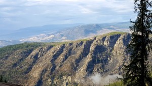 View of the canyon